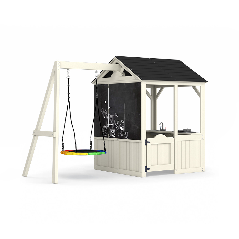 Kids Outdoor Wooden Table - Garden Buildings Furniture Kids Playhouse Playground