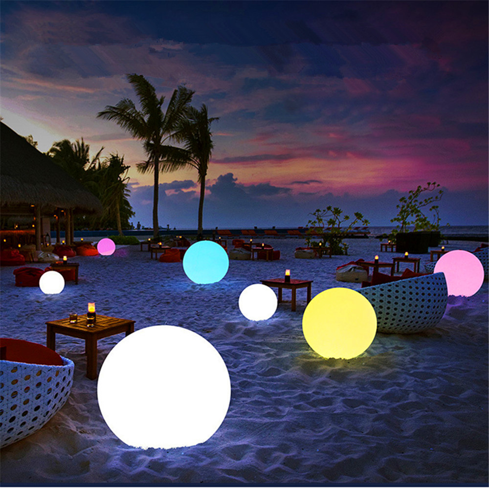Kids Outdoor Lights - Rechargeable LED Glowing Ball Light for