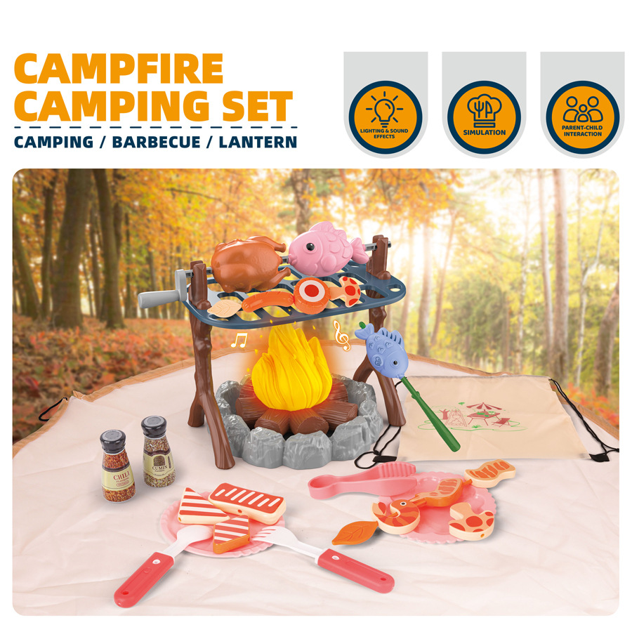 Kids Outdoor Lights - Kids Outdoor Adventure Tool Set Campfire