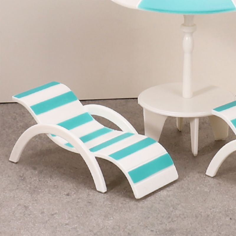 Kids Outdoor Chair - Mini Sun Umbrella Double Beach Chair