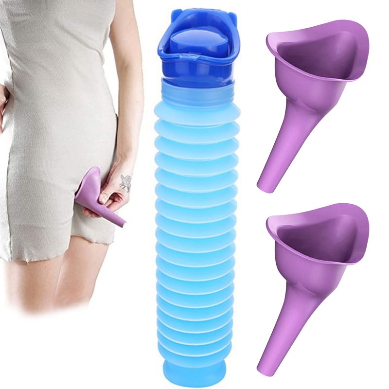 Kids Outdoor Urinal - Car Adult Urinal Portable Shrinkable Personal