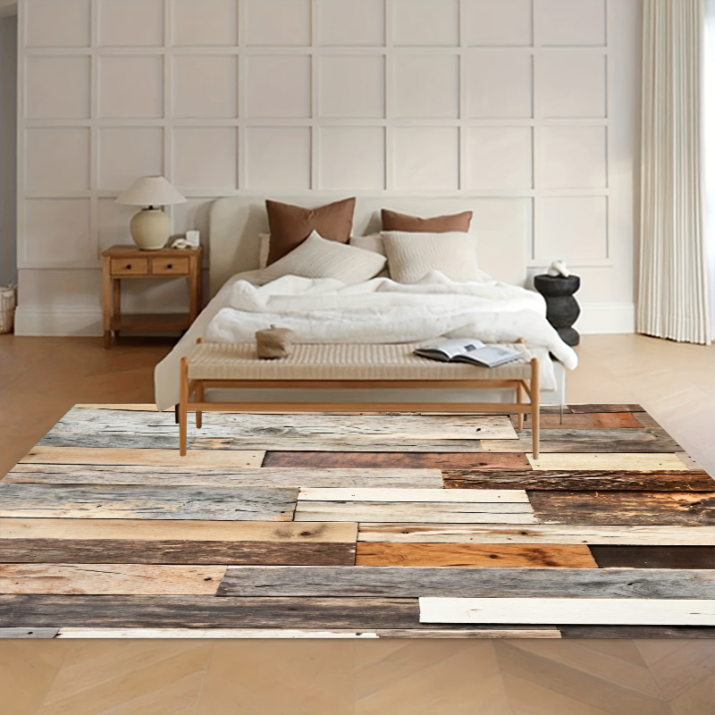 Kids Outdoor Chair - Anti-slip Carpet 3D Wood Grain Floor