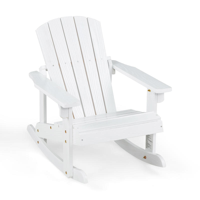 Kids Outdoor Adirondack Chair - Outdoor Wooden Kid Adirondack Rocking Chair