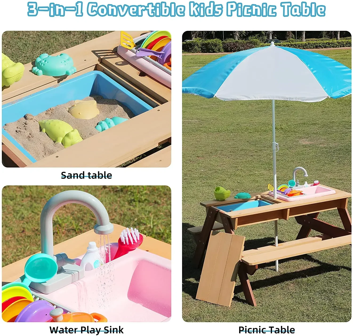 #Kids Picnic Table Outdoor Pat - Kids Outdoor Dining Table recension och pris