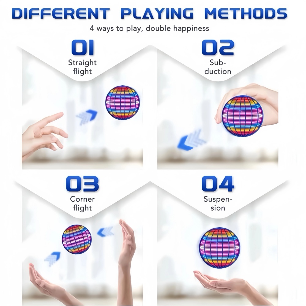 Flying Orb Boomerang Ball LED  - Kids Outdoor Lights recension och pris