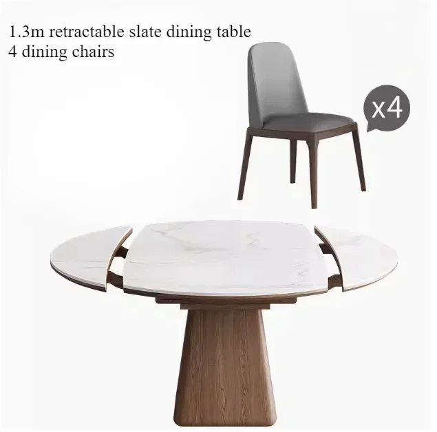 Round Industrial Slate Bedroom - Kids Outdoor Dining Table recension och pris