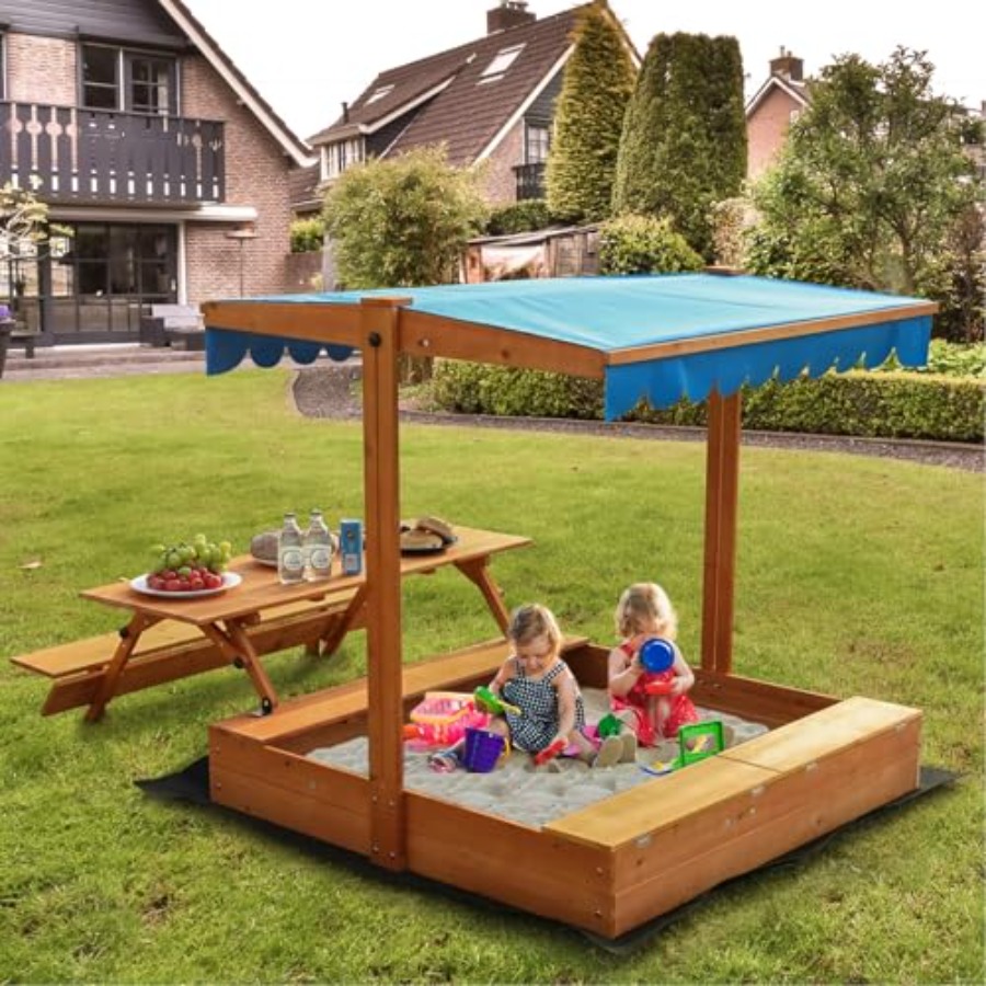 Backyard outdoor kids wooden s - Kids Outdoor Wooden Table recension och pris