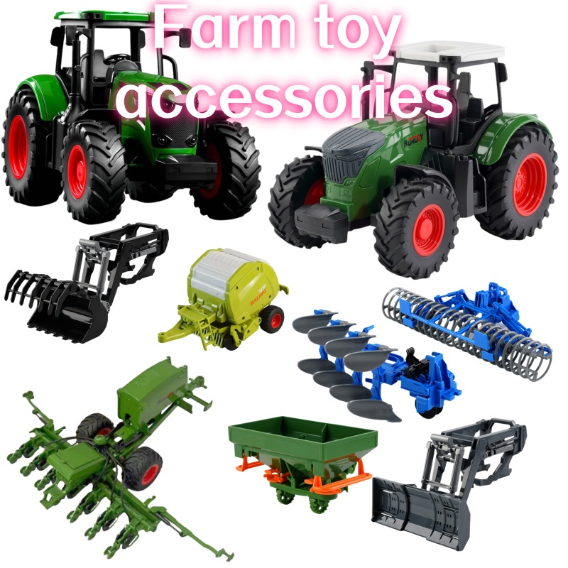 1:24 Inertial Farm Tractor wit - Kids Outdoor Park recension och pris