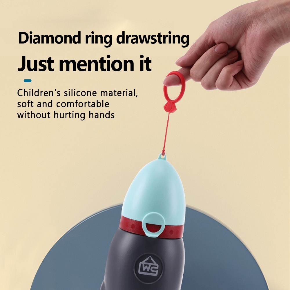 Children's Portable Rocket Uri - Kids Outdoor Urinal recension och pris