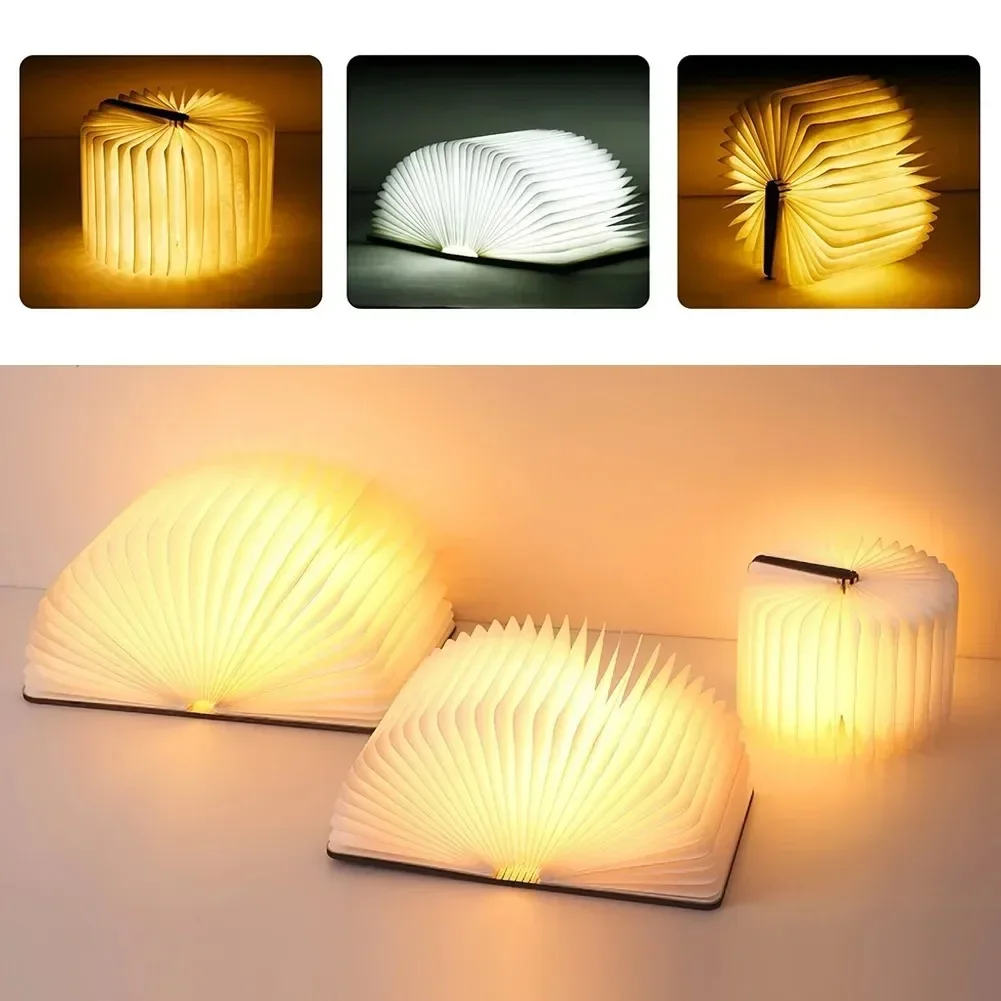 3D Book Light Folding Wooden C - Kids Outdoor Wooden Table recension och pris