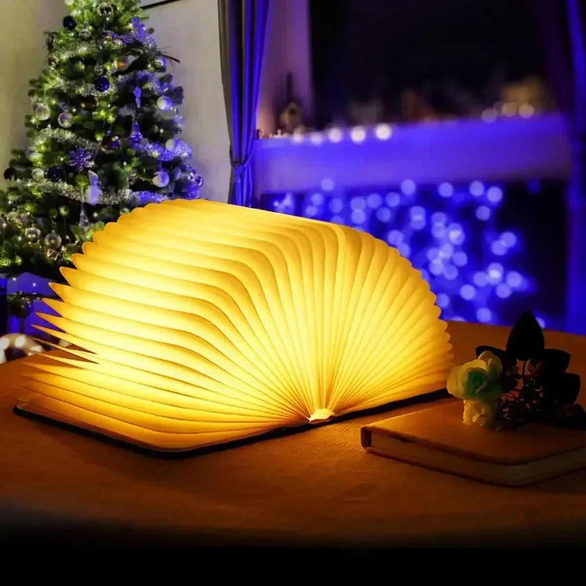 3D Book Light Folding Wooden C - Kids Outdoor Wooden Table recension och pris