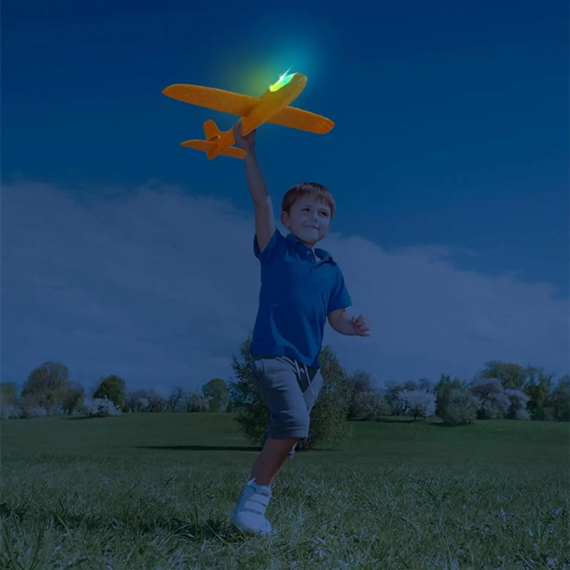 Electric Foam Plane Glider Han - Kids Outdoor Lights recension och pris