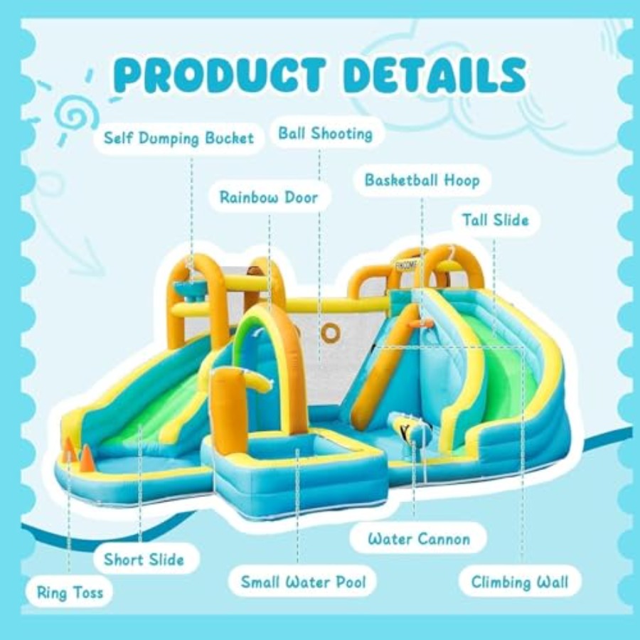 Backyard outdoor inflatable wa - Kids Outdoor Park recension och pris