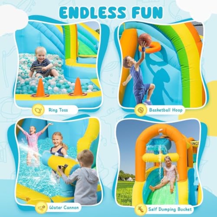 Backyard outdoor inflatable wa - Kids Outdoor Park recension och pris