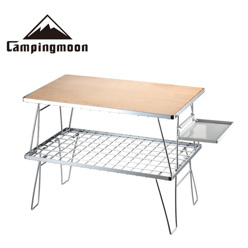 CAMPINGMOON T-2301 Triple Laye - Kids Outdoor Wooden Table recension och pris