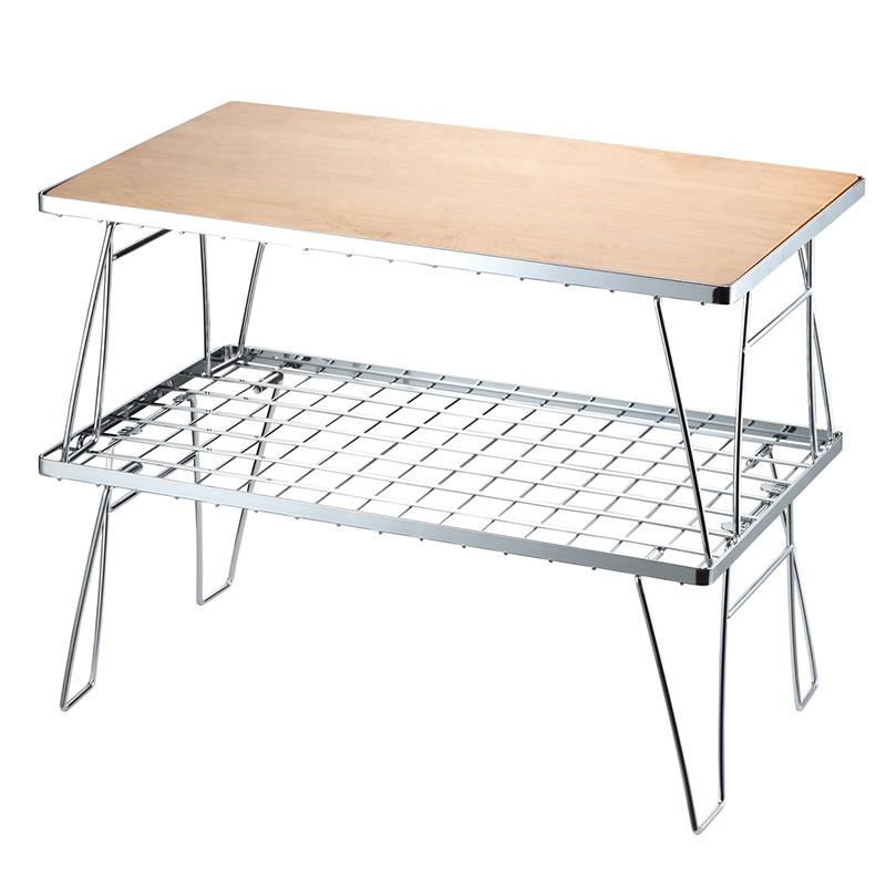 CAMPINGMOON T-2301 Triple Laye - Kids Outdoor Wooden Table recension och pris