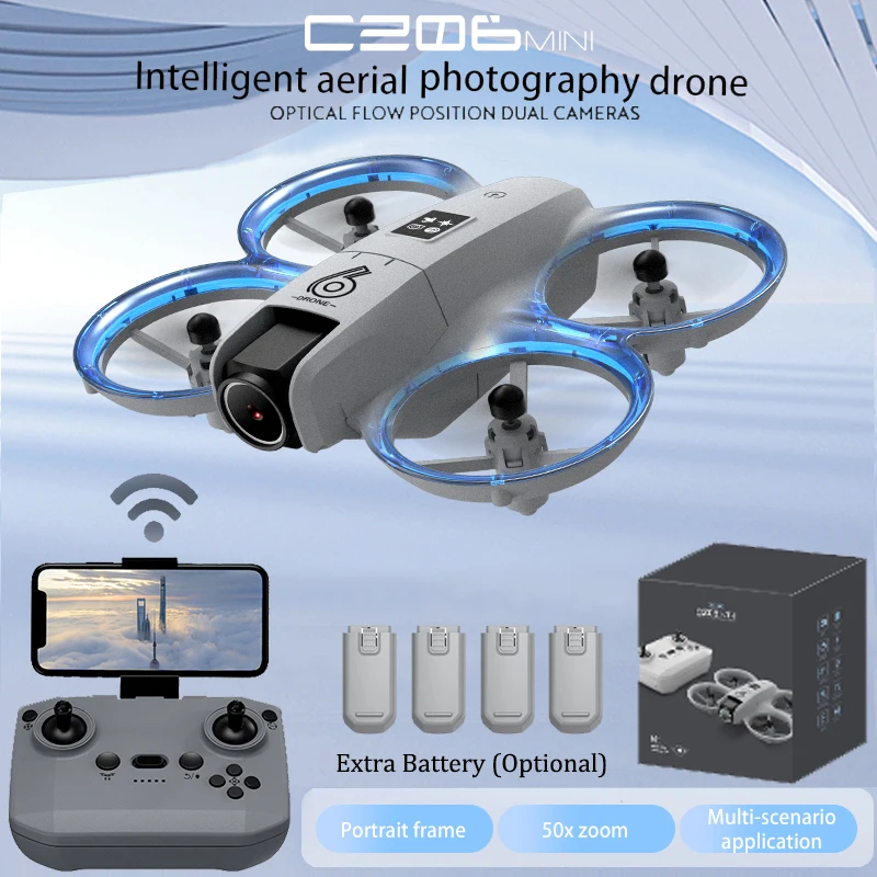 CZ06 Mini RC Quadcopter Drone  - Kids Outdoor Lights recension och pris