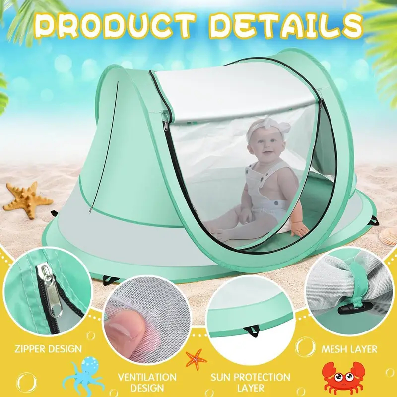 Toddler Beach Tent Outdoor Bab - Kids Outdoor Tent recension och pris