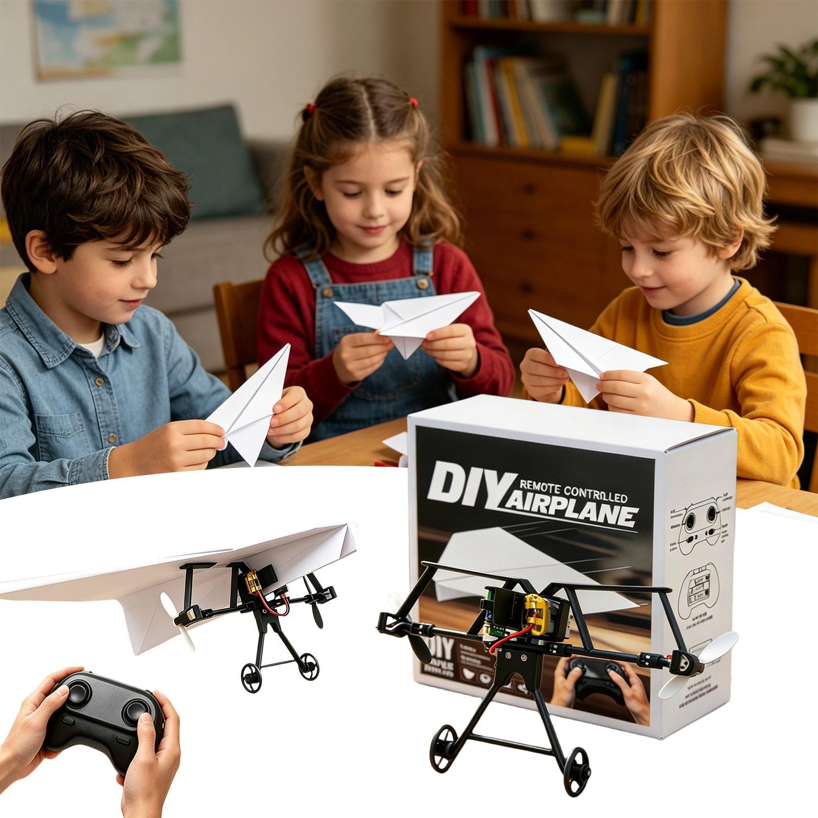 DIY RC Paper Airplane Kit Plan - Kids Outdoor Park recension och pris
