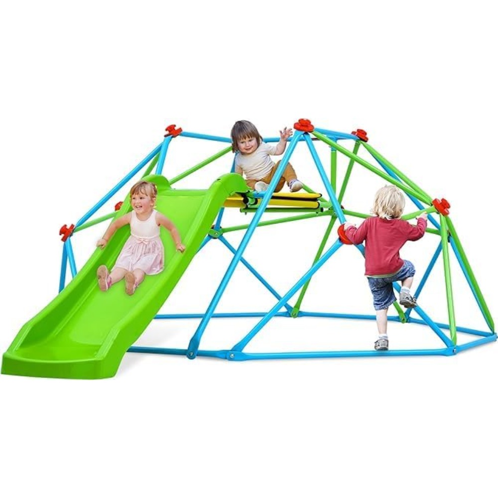 Outdoor Kids Climbing Dome wit - Kids Outdoor Dome Climber recension och pris