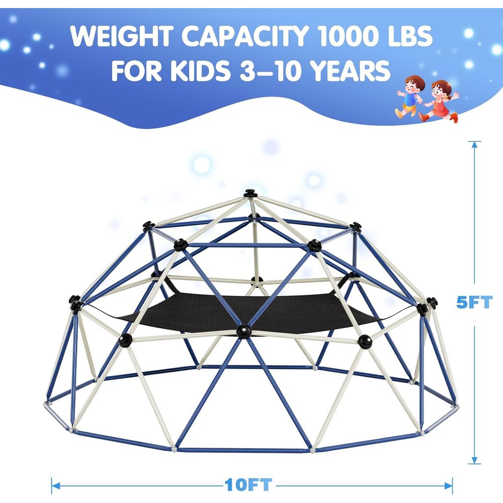 ClimDome,10T Dome Climber with - Kids Outdoor Dome Climber recension och pris