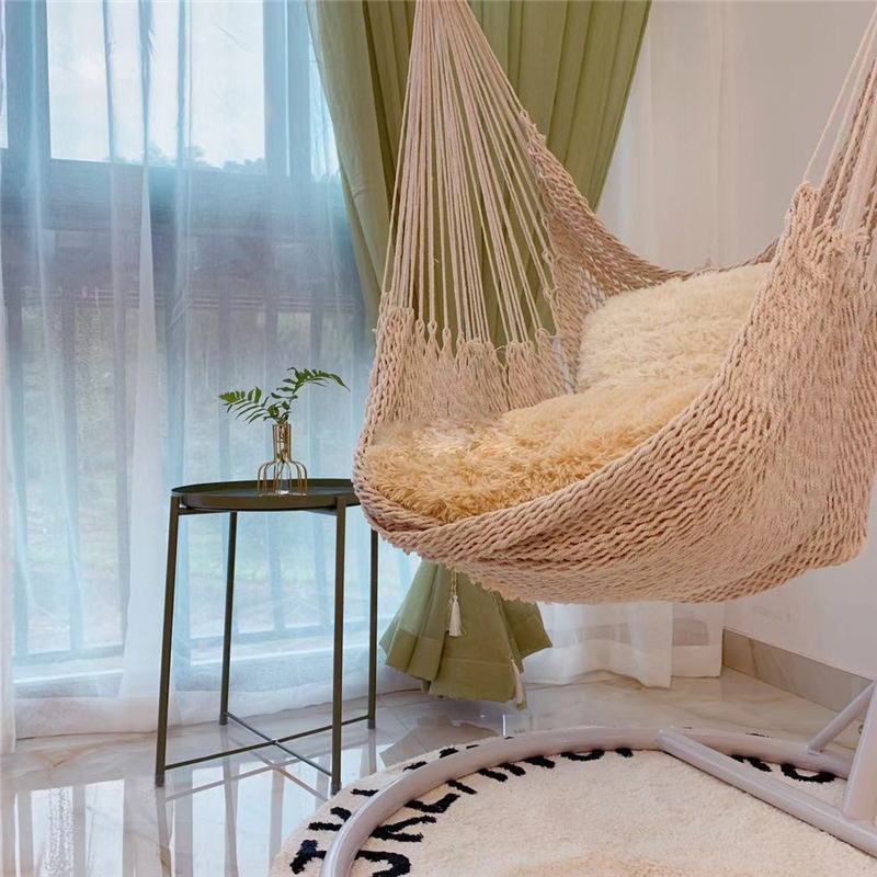 Nordic Style White Hammock Swi - Kids Outdoor Chair recension och pris