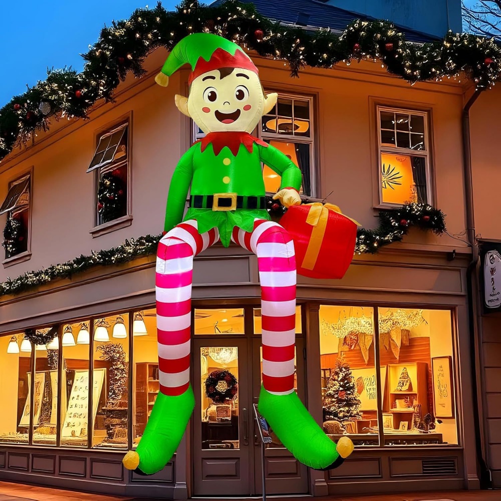8FT Christmas Inflatables Sitt - Kids Outdoor Lights recension och pris