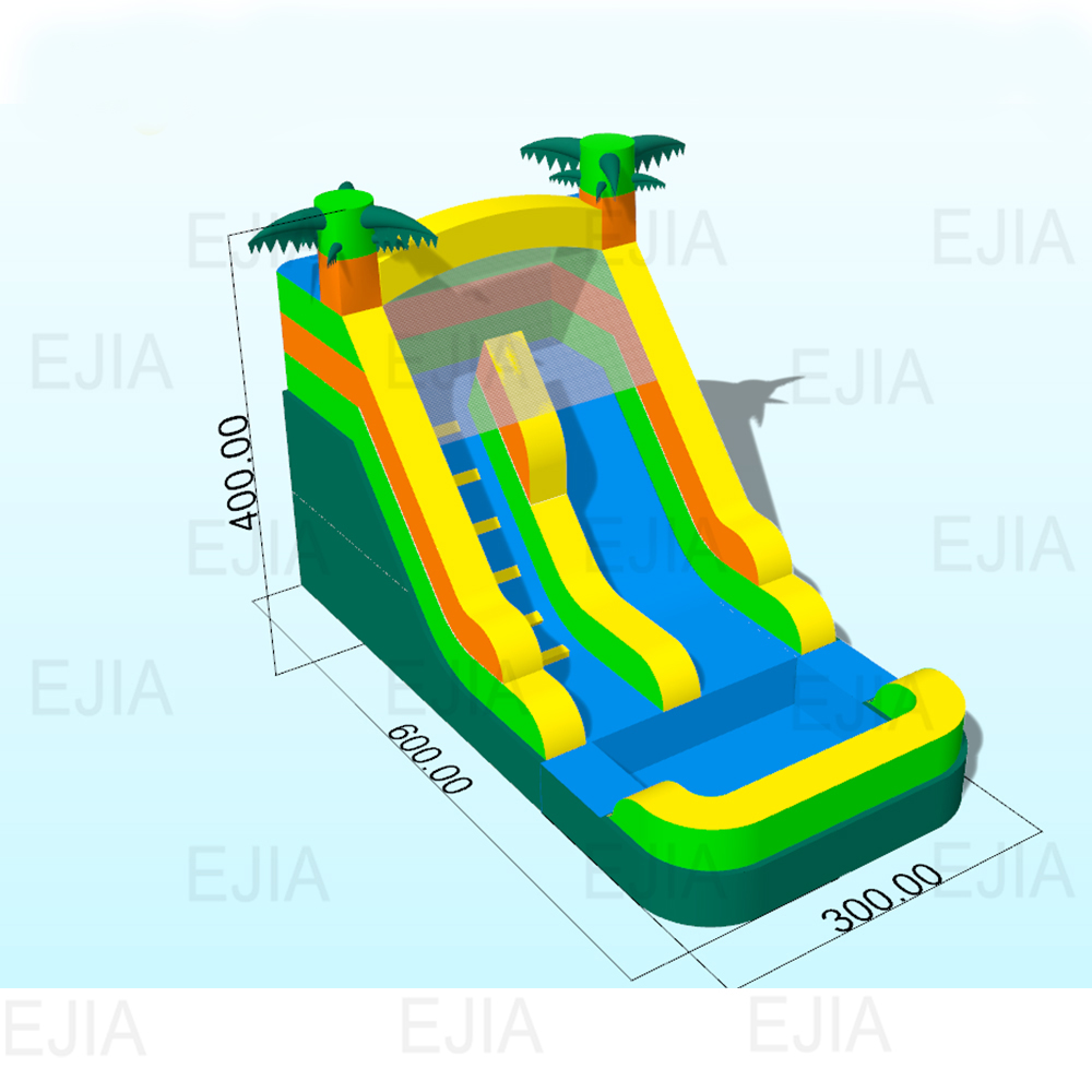 Backyard Inflatable Slides wit - Kids Outdoor House With Slide recension och pris