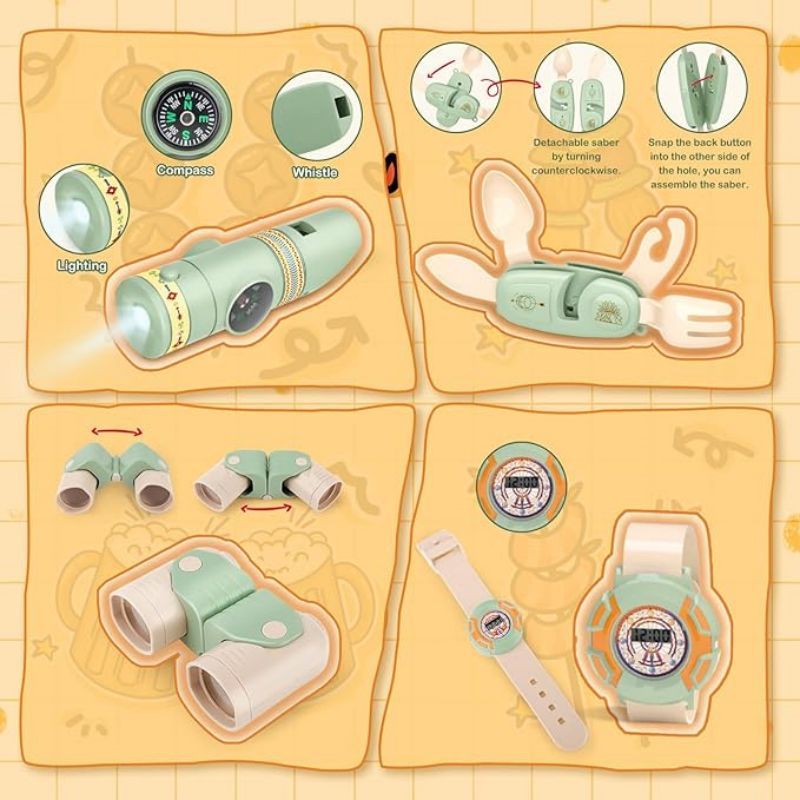 Kids Camping Set Toddler Toys  - Kids Outdoor Tent recension och pris