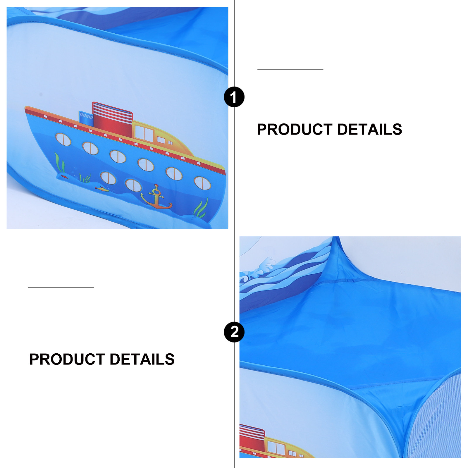 1Pcs Dolphin Pattern Kids Bask - Kids Outdoor Tent recension och pris