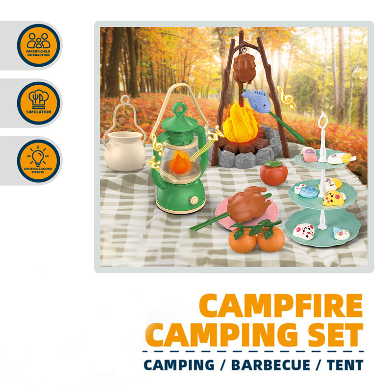 Kids Camping Set Campfire Pret - Kids Outdoor Lights recension och pris