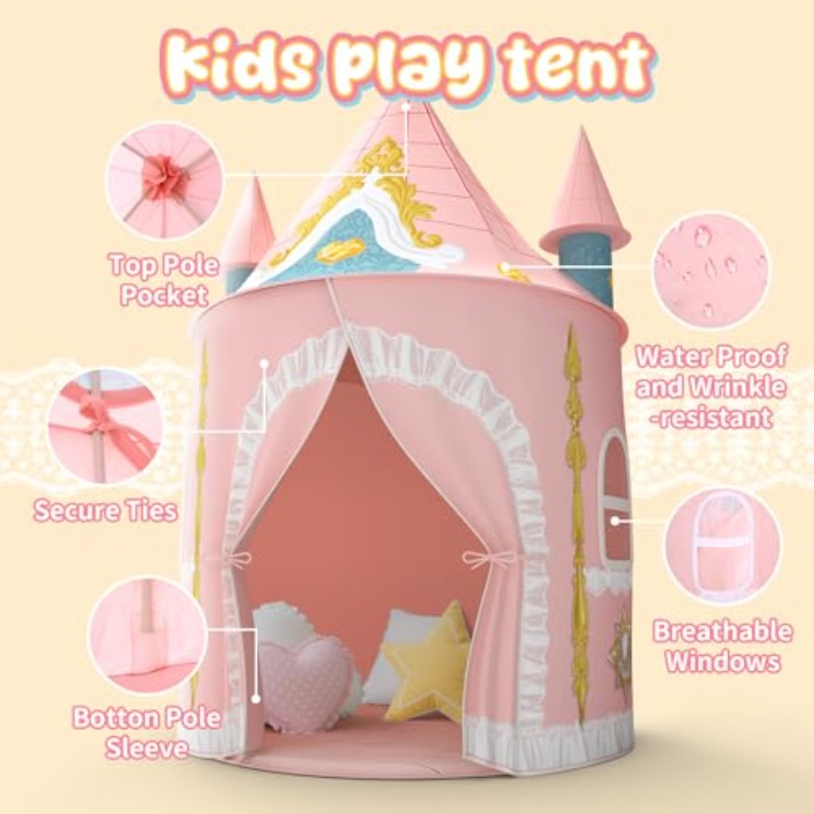 Indoor/outdoor kids play tent  - Kids Outdoor Tent recension och pris