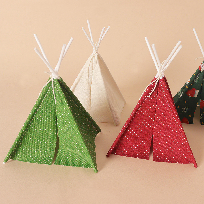 Dollhouse Mini Christmas Campi - Kids Outdoor Tent recension och pris