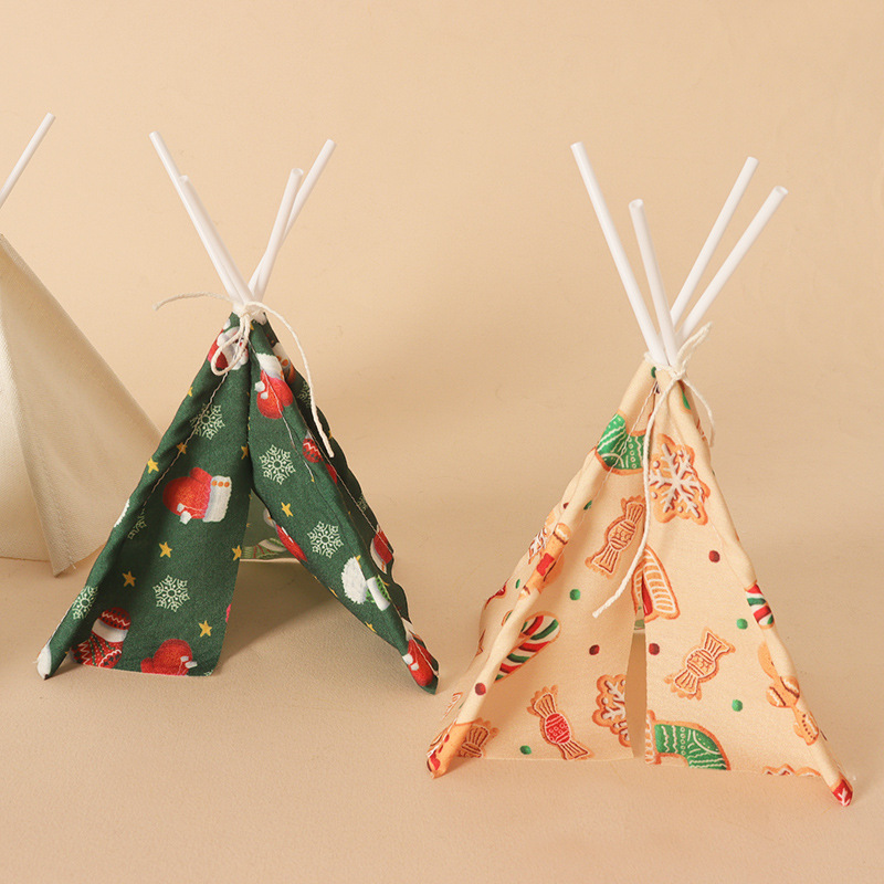 Dollhouse Mini Christmas Campi - Kids Outdoor Tent recension och pris