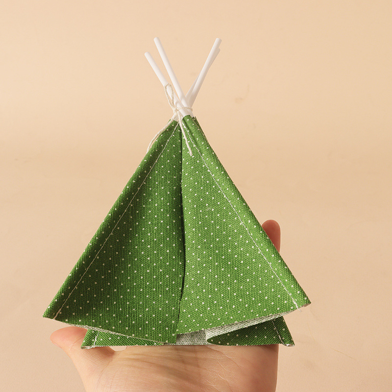 Dollhouse Mini Christmas Campi - Kids Outdoor Tent recension och pris
