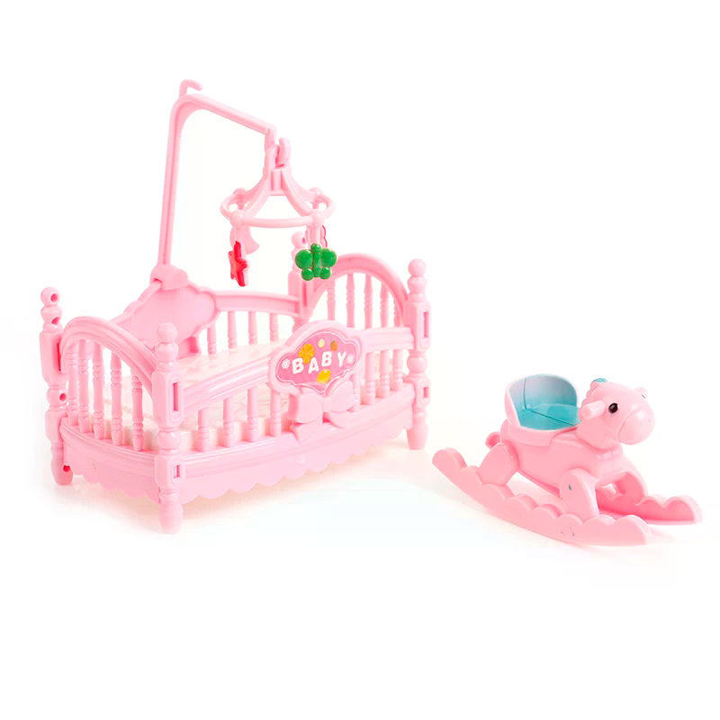 Miniature Crib Wooden Horse Se - Kids Outdoor Wooden Table recension och pris
