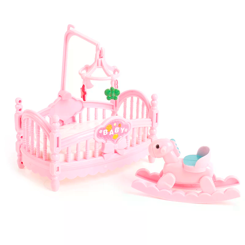 Miniature Crib Wooden Horse Se - Kids Outdoor Wooden Table recension och pris