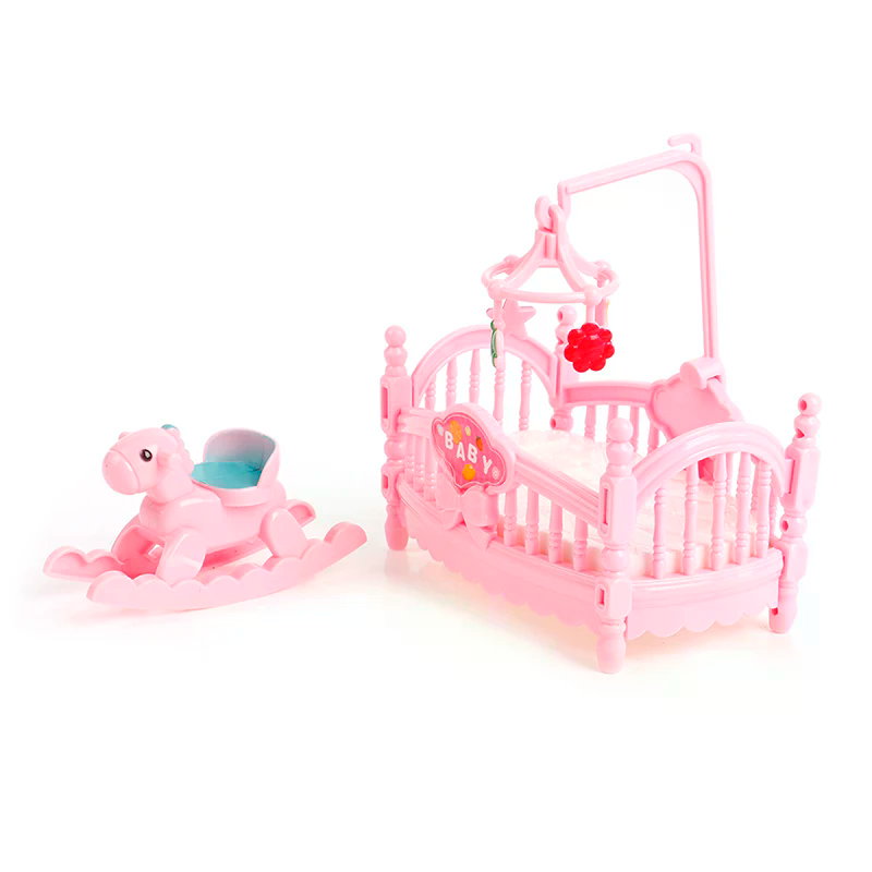 Miniature Crib Wooden Horse Se - Kids Outdoor Wooden Table recension och pris