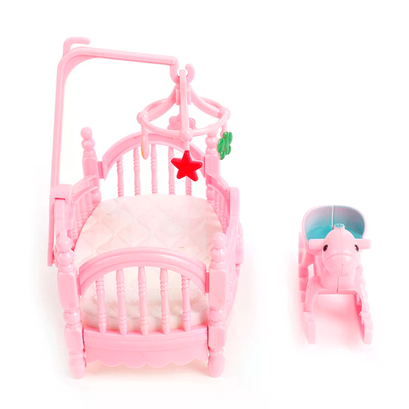 Miniature Crib Wooden Horse Se - Kids Outdoor Wooden Table recension och pris