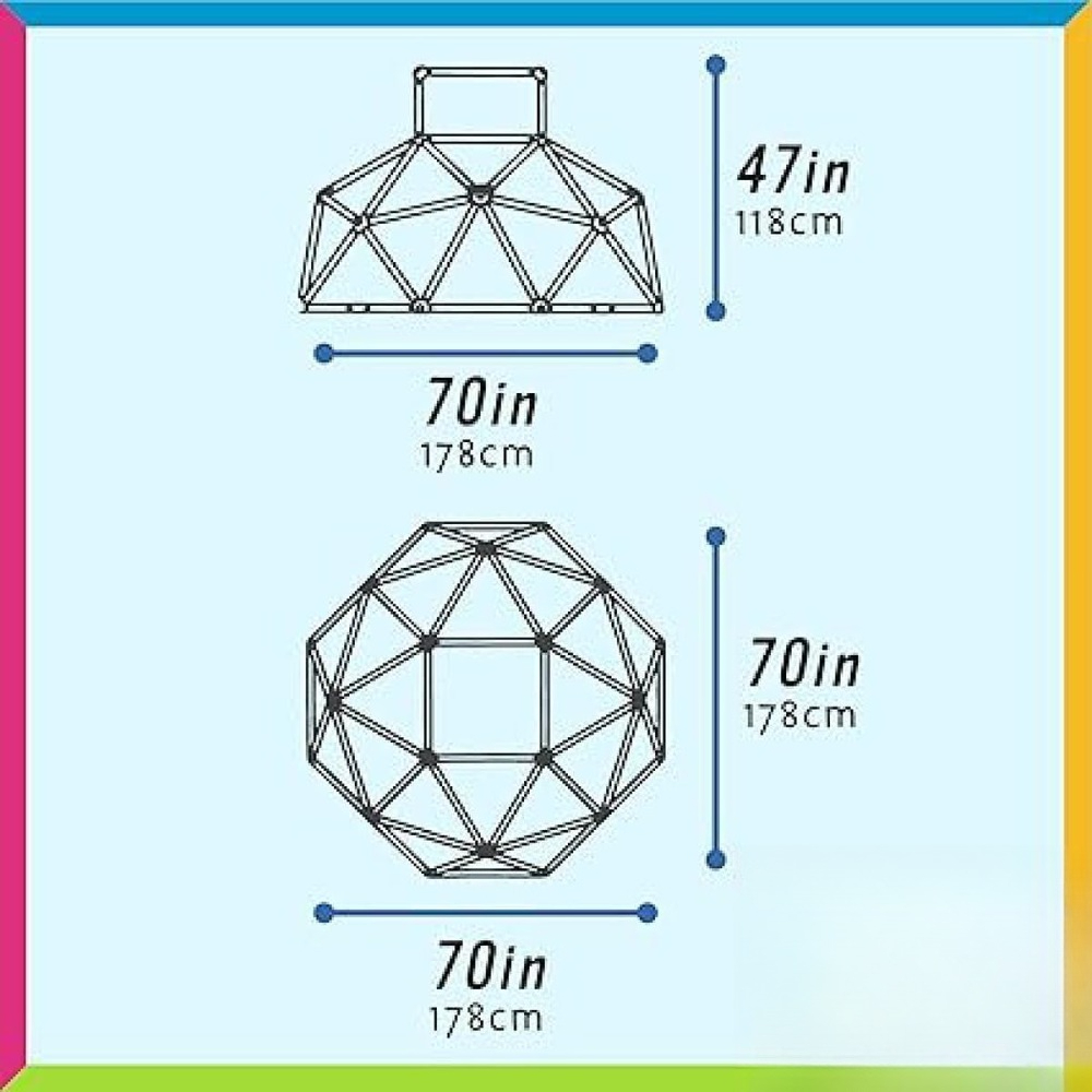 US Shipped   Climbing Dome Pla - Kids Outdoor Dome Climber recension och pris