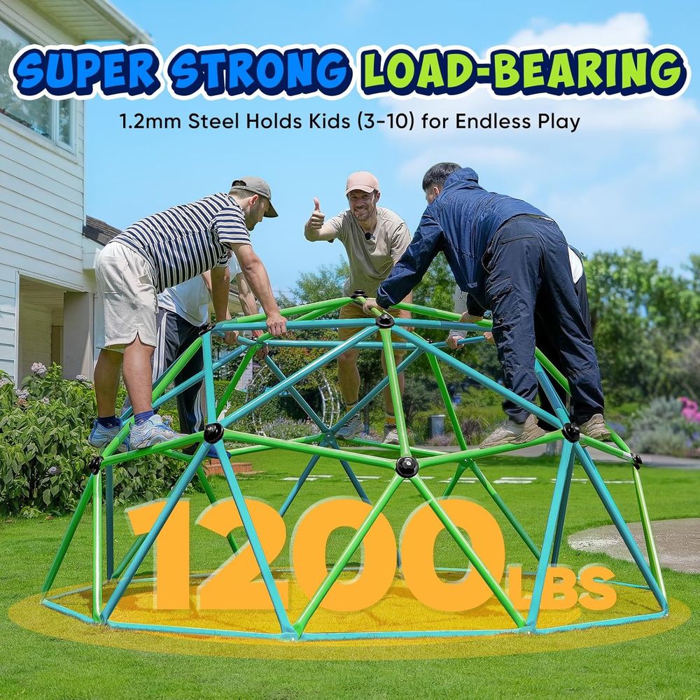 Zupapa10T ClimDome with Hammoc - Kids Outdoor Dome Climber recension och pris