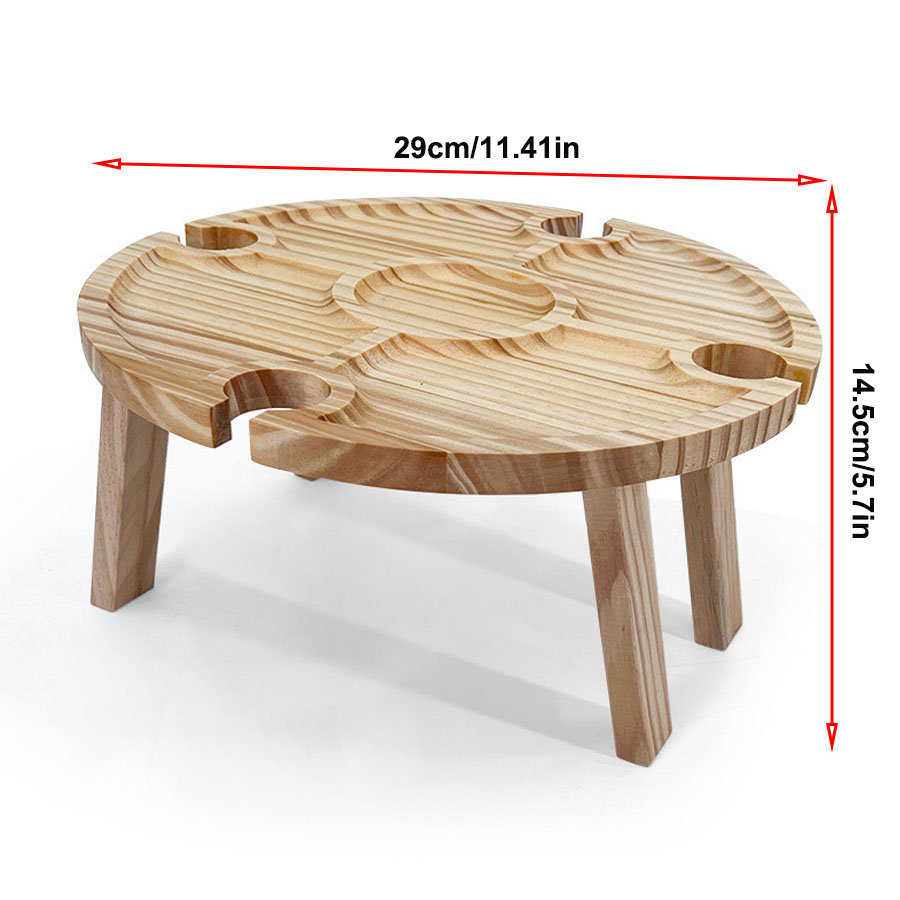 Wooden Folding Picnic Table Ou - Kids Outdoor Wooden Table recension och pris